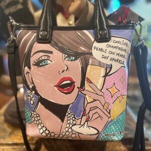 NWT Brighton Fashionista Multi Pop Star Collection Tote Bag